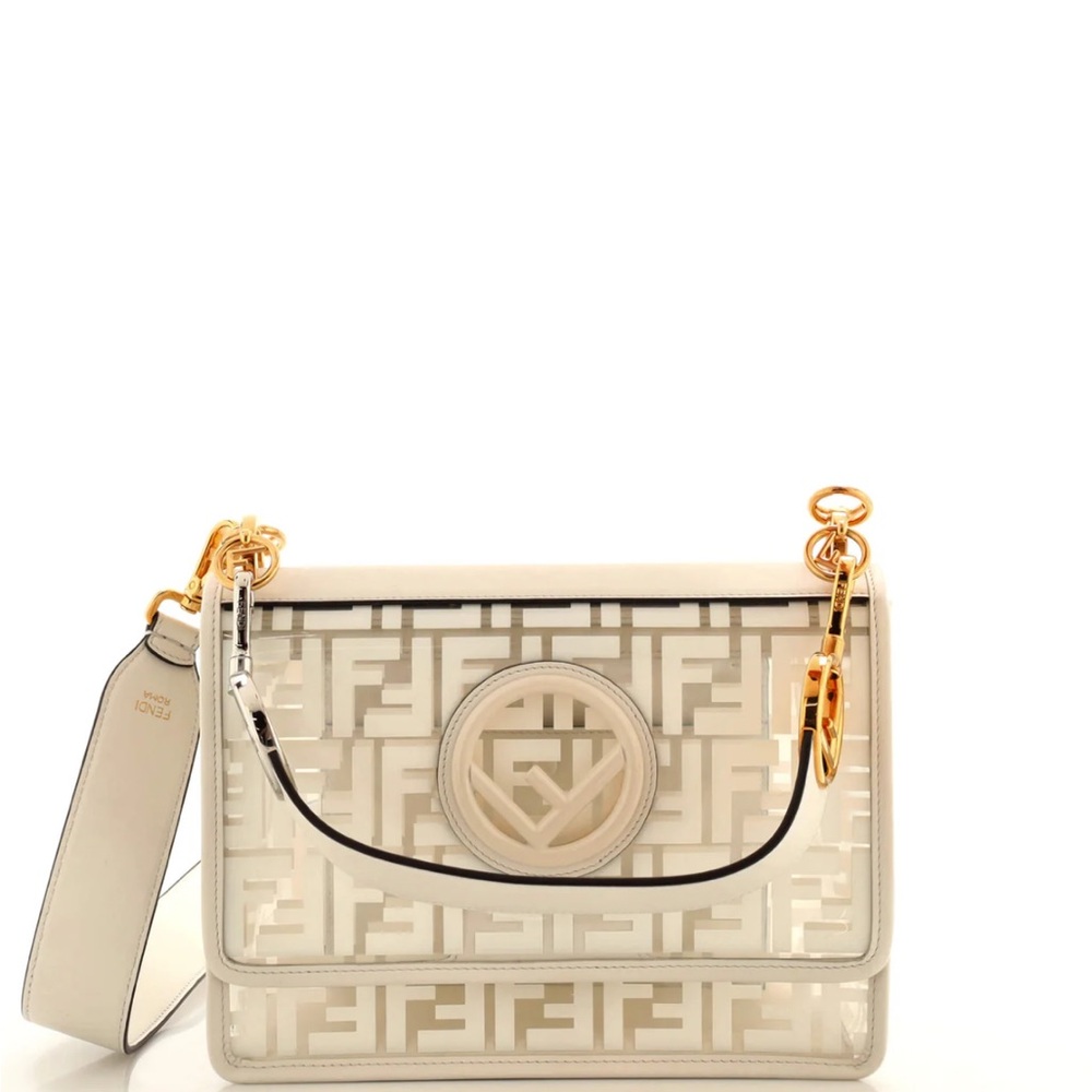 Fendi Cream and Gold Women's Bag
